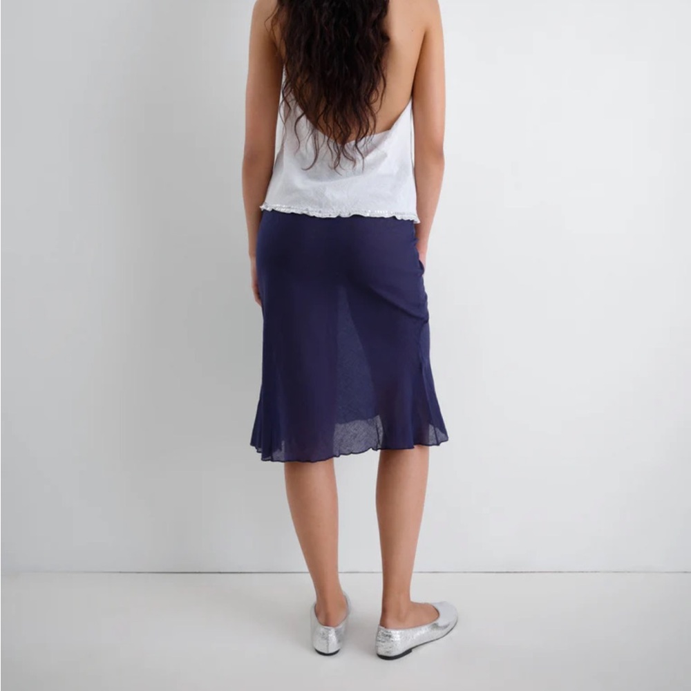 Gimaguas Navy Cala Skirt size M - Picture 4 of 6